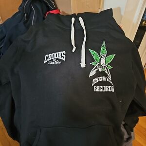 Brand New Crooks & Castles X  Death Row Records X Snoop Dogg   B.OD.R  Hoodie